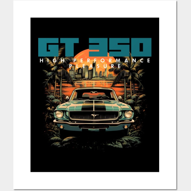 Shelby GT 350 Wall Art by Quotee